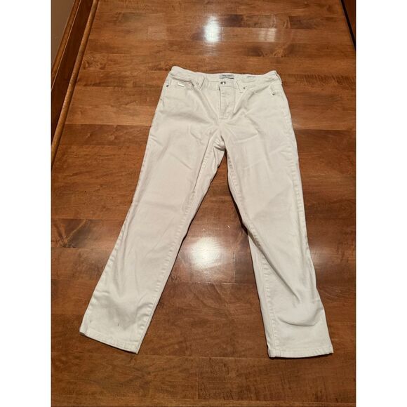 Woman’s Nine West gramercy crop jeans white size 8 - Picture 1 of 4